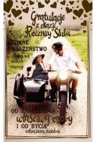 AbCard Karnet Rocznica �lubu R04
