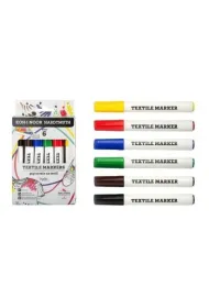 Koh-I-Noor Markery do tkanin 2,5mm 6 szt.