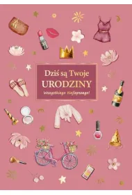 Armin Style KARNET URODZINY B6 Z KOP AS GM-1281 FOL