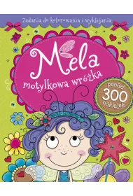 Mela motylkowa wr�ka. Zadania do kolorowania i wyklejania
