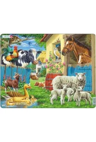Puzzle Uk�adanka Zwierz�ta hodowlane Maxi Larsen