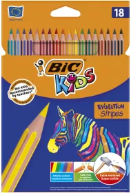 Bic Kredki Eco Evolution Stripes 18 szt.
