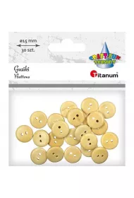 Titanum Guziki drewniane 30 szt.