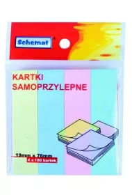 Schemat Zak�adki indeksuj�ce 19x76mm 100 szt.