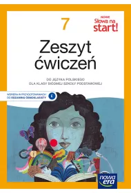 Nowe S�owa na start! Klasa 7. Zeszyt �wicze� dla szko�y podstawowej