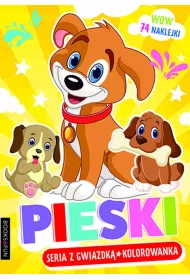 Pieski. Kolorowanka