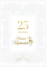 Karnet 25 rocznica �wi�ce� kap�a�skich LC