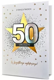 Pan Dragon Karnet Urodziny 50