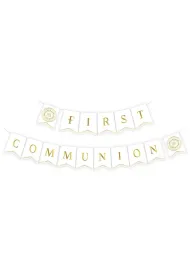 Godan Girlanda papierowa First Communion Komunia