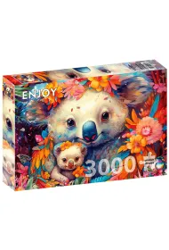 Puzzle 3000 Misie koala Enjoy