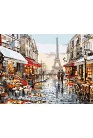 Twoje Hobby Malowanie po numerach - Pary� po deszczu 30x40cm