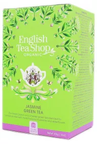 English Tea Shop Organic Herbata zielona z jaminem i dzikim bzem 20 x 2 g Bio