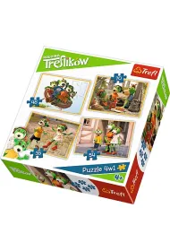 Puzzle 4w1 35+48+54+70 el. Przygody Ik�w Rodzina ik�w 34271 Trefl