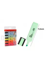 Mp Main Paper Zakre�lacz fluorescencyjny pastel 6 szt.