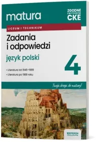 Matura. J�zyk polski. Testy czwartoklasisty. Zadania i odpowiedzi