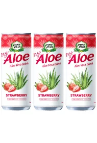 Pure Plus Napj z aloesem Aloe Vera Drink Truskawka zestaw 3 x 240 ml