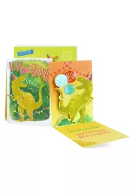Kukartka Karnet PU-019 Twoje urodziny  dinozaur