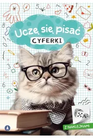Ksi��ka edu. A4  Naklejki Ucz� si� pisa�. Cyferki SKRZAT 077346