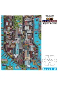 Puzzle 500 el. 8-BIT Nowy Jork Bopster