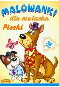 Malowanki dla maluch�w. Pieski 32 naklejki
