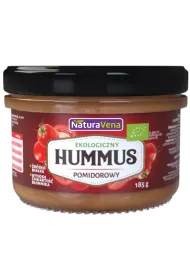 NaturaVena Hummus z suszonymi pomidorami 185 g Bio