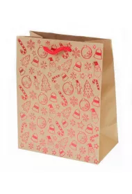 Canpol Torebka ozdobna twarda Kraft TK-20S 18 x 23 cm