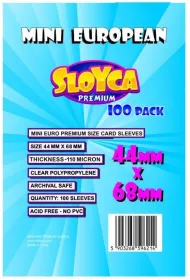 Sloyca Koszulki Mini European Premium 44 x 68 mm 100 szt.