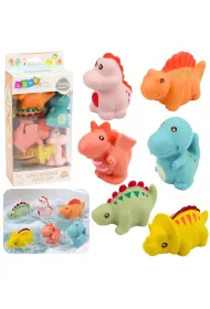 Zestaw do k�pieli Dinozaury 6 szt. LeanToys