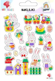 All4Kids Naklejki dla dzieci Wielkanoc Zaj�ce