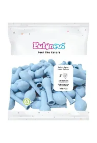 GoParty Balony lateksowe Pastel niebieskie 12cm
