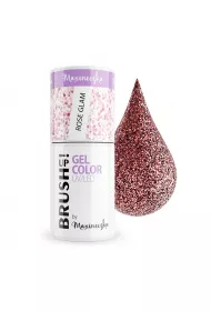 BrushUp! Gel Color UV/LED lakier hybrydowy do paznokci Rose Glam 5 g