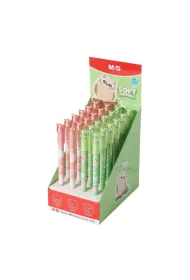 Dugopis wymaz Soft Animals Sowa nieb (24szt) M&G
