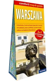 Warszawa 2w1 przewodnik i mapa laminowana 2026