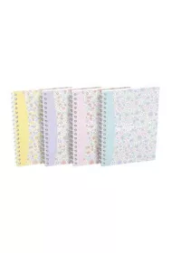 Koozeszyt A6/50K kratka Floral (10szt) OXFORD