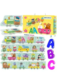 Puzzle 21 el. Poci�g abecad�o Dodo
