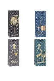 Rozette Torebka ozdobna na butelk� 12x36x9cm mix
