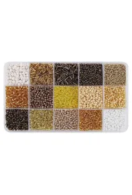 Koraliki DIY odcienie br�zowe Adar