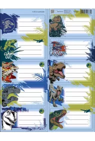 Beniamin Naklejki na zeszyty Jurassic Park 10 szt.