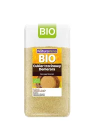 NaturaVena Cukier trzcinowy nierafinowany Demerara 500 g Bio