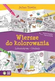 Julian tuwim wiersze do kolorowania lokomotywa okulary