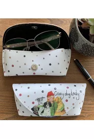 Alex Clark Etui na okulary GL10 Crazy Dog Lady Psiara