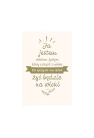 NT z infografikami A5 z�ote t�. Ja jestem chlebem