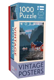 Puzzle 1000 el. Vintage Norwegia Tactic