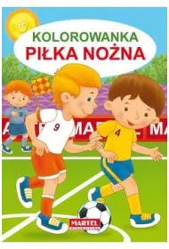 Pi�ka no�na. Kolorowanka
