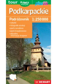 Podr�ownik. Mapa wojew�dztwa - Podkarpackie 1:250 000