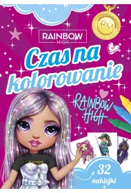 Czas na kolorowanie. Rainbow High