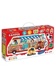 CzuCzu Moto puzzle Kamper dla dzieci 3 , 4 Bright Junior Media