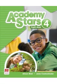 Academy Stars 4. Ksi��ka ucznia (z wersj� cyfrow�) + kod do Pupil's Practice Kit