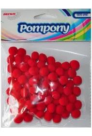 Brewis Pompony czerwone 10 mm