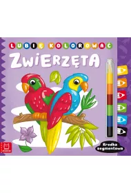 LUBI� KOLOROWA�. ZWIERZ�TA. KREDKA SEGMENTOWA